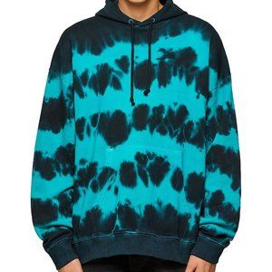 Diesel S-Ummer Kangaroo Pocket Tie-Dye Hoodie NWT
